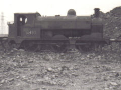 
51497 at Agecroft shed, November 1960